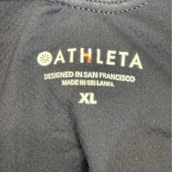 Athleta Swirl Pattern Tank Top in Blue and Black - Picture 7 of 8